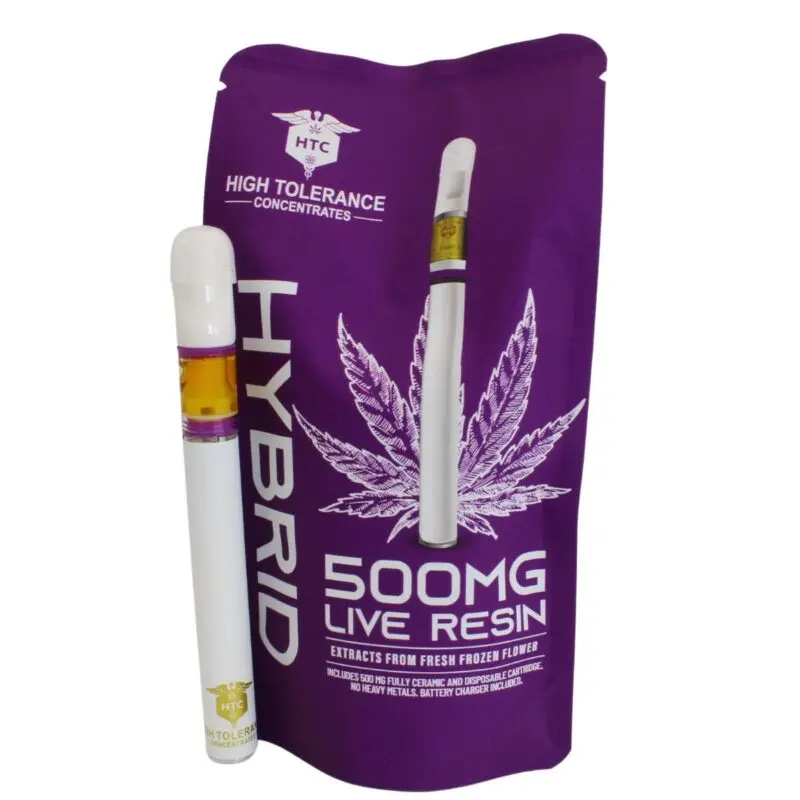 Shop for LIVE RESIN CARTRIDGE DISPOSABLE 500mg by High Tolerance Concentrates (HTC) - A Be Pain Free Global Brand. We offer a wide variety of High Tolerance Flowers.