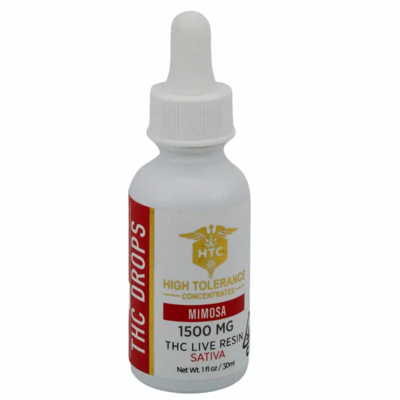 THC DROPS LIVE RESIN 1500MG MIMOSA SATIVA TINCTURE 1 scaled