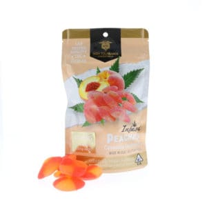 HIGH TOLERANCE CONCENTRATES PEACH GUMMIES by High Tolerance Concentratess - A Be Pain Free Global Brand