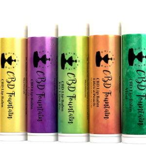 CBD Lip Balm By CBD Fountain available at Be Pain Free Global - Your Trusted source for CBD and Medical Cannabis Products