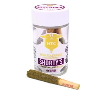 SHORTY’S PERSONALIZED PRE-ROLL – GELONADE High Tolerance Concentrates (HTC) - A Be Pain Free Global Brand