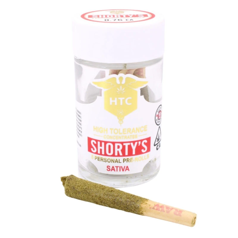 SHORTYS PERSONALIZED PRE-ROLL High Tolerance Concentrates (HTC) - A Be Pain Free Global Brand