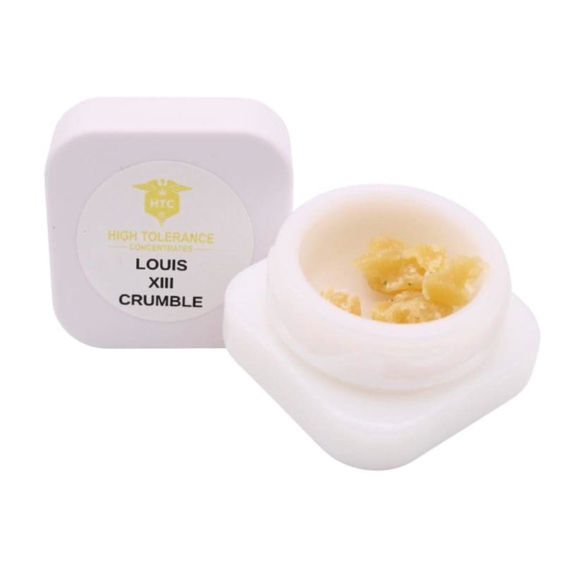 CRUMBLE - LOUIS XIII High Tolerance Concentrates (HTC) - A Be Pain Free Global Brand