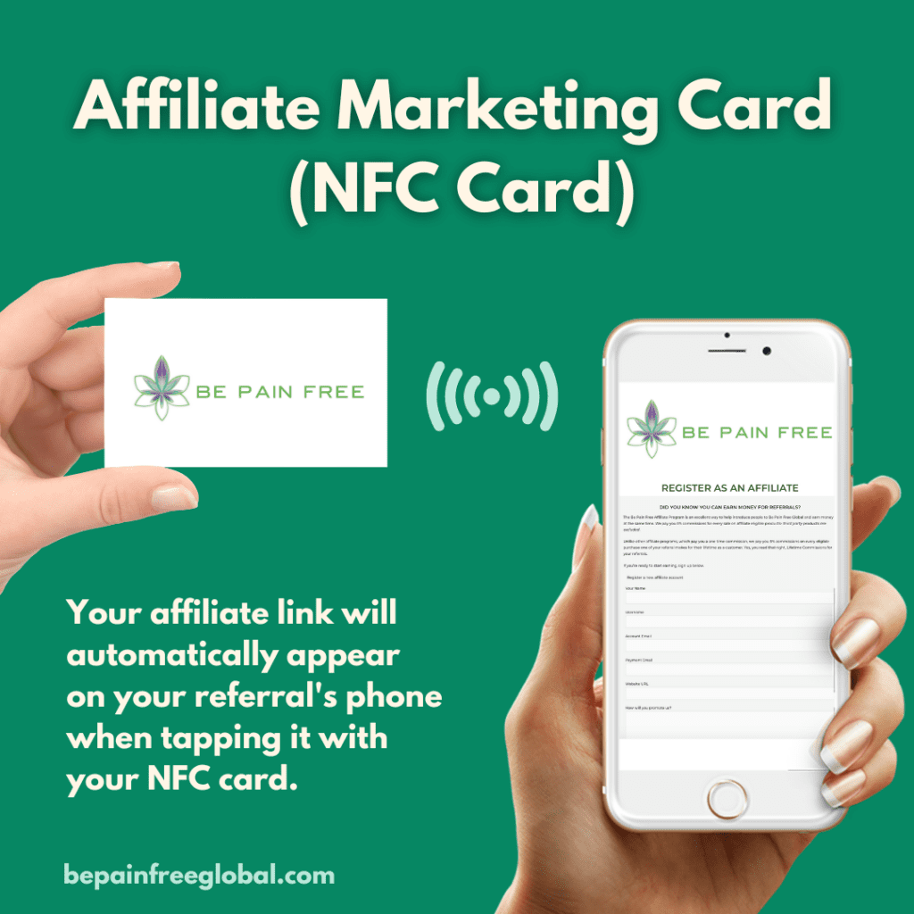 Affiliate Marketing Card NFC Card