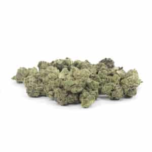 LA Confidential Smalls Indica cannabis by High Tolerance Concentrates – premium small buds offering deep physical relief and relaxing, long-lasting effects.